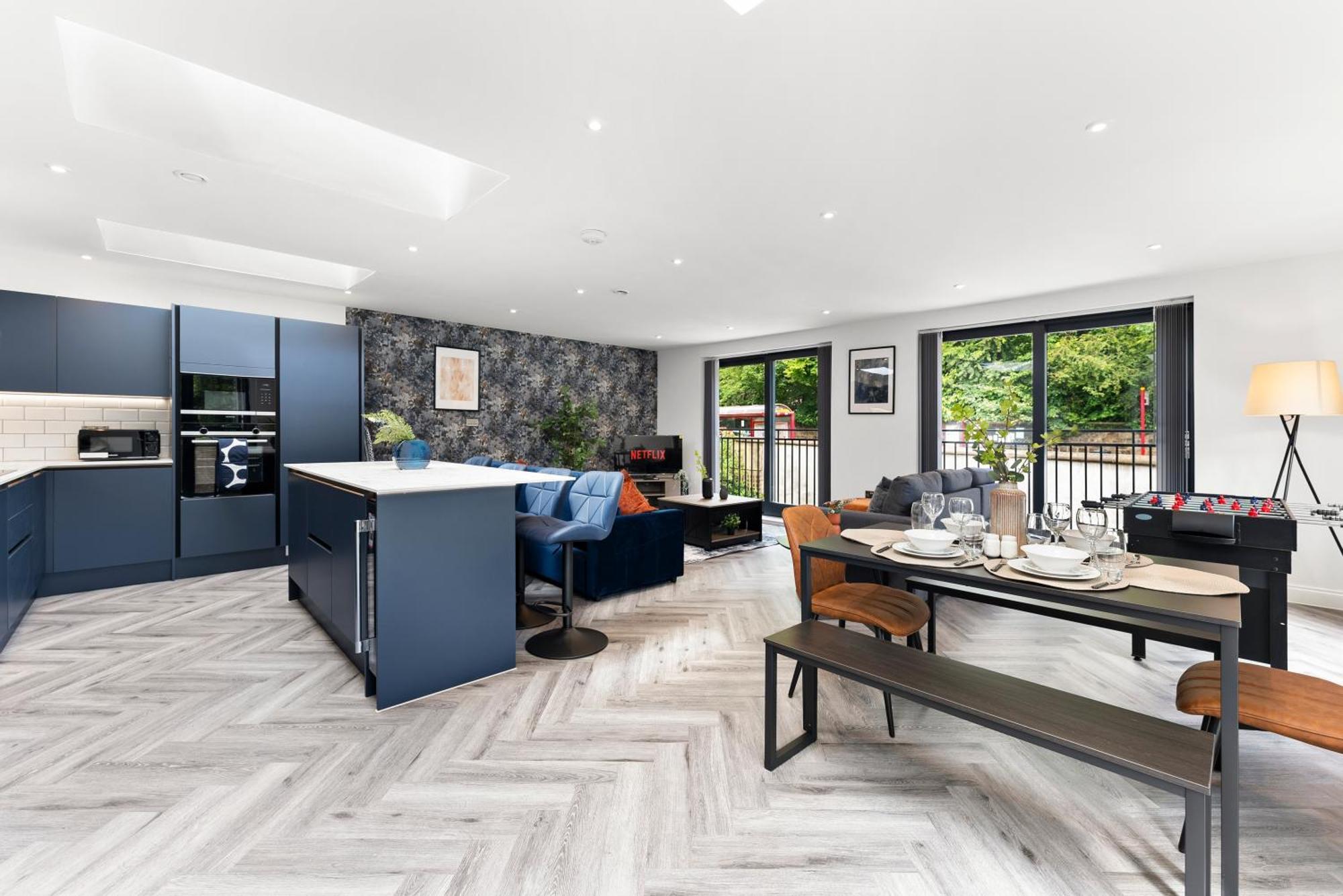 Stylish Large Leeds Apartment - Parking Экстерьер фото