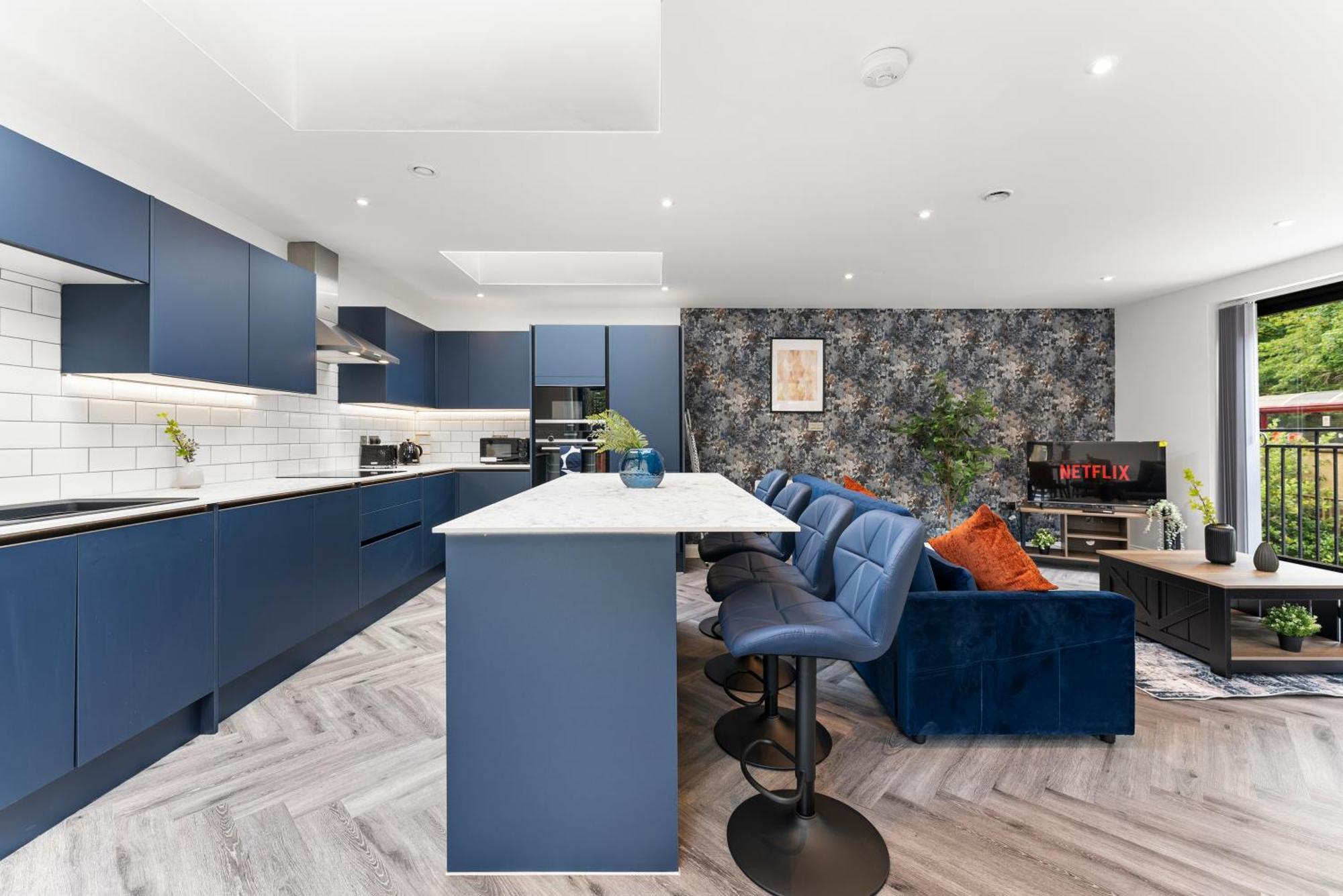 Stylish Large Leeds Apartment - Parking Экстерьер фото