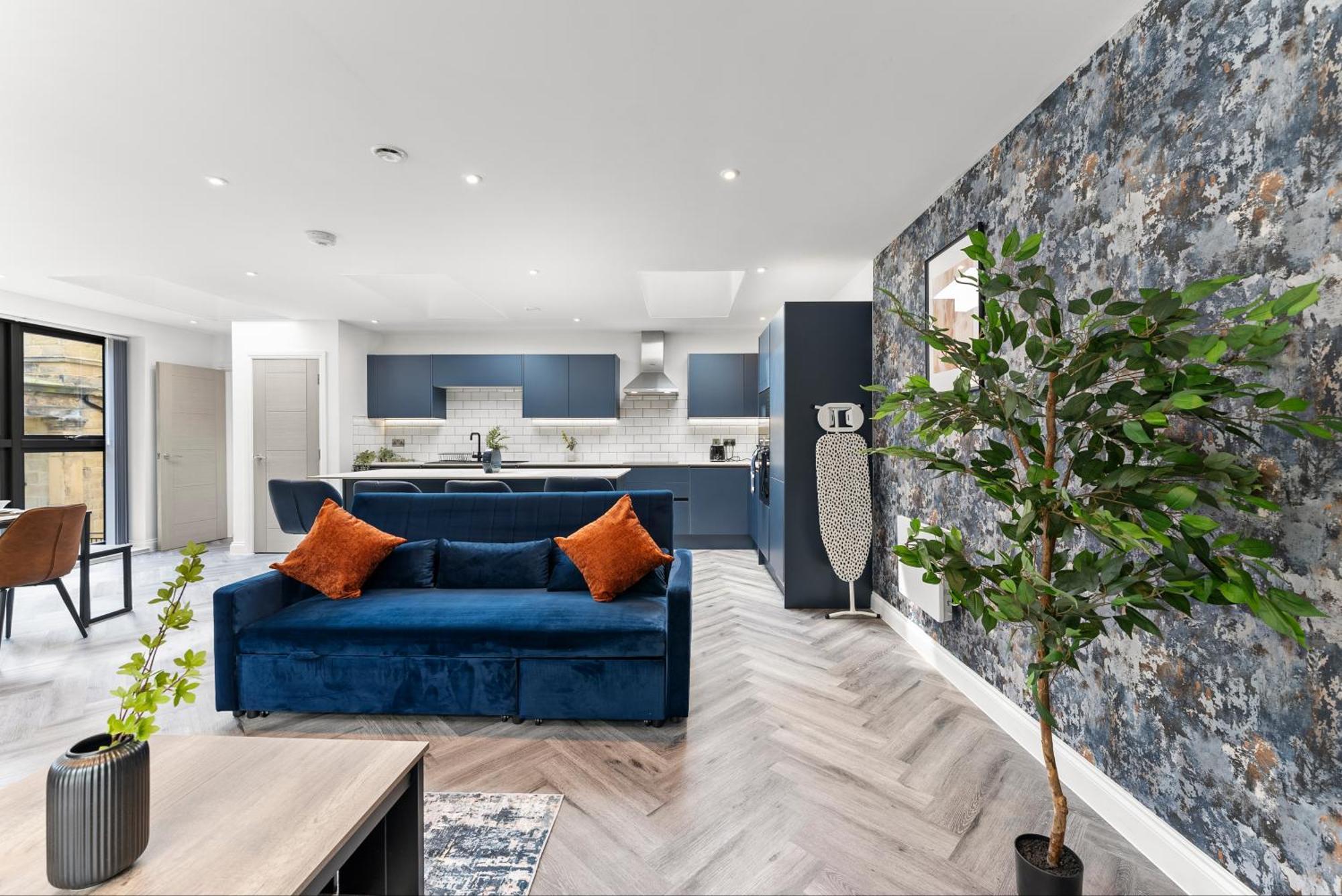 Stylish Large Leeds Apartment - Parking Экстерьер фото